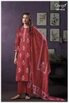 Anasta 5145 By Ganga Cotton Satin Printed Dress Material